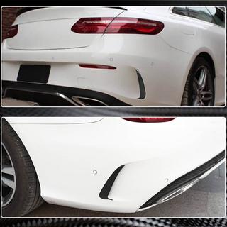 Bakre stötfångarens diffuserinsatser V1 (för Coupé/Cabriolet Base/AMG-Line/C43 AMG 2015-2019, kolfiber) foto 4