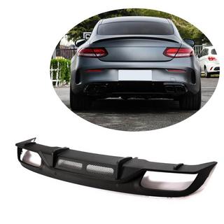 Bakre diffuser (för coupe/cabriolet C63 AMG 2019-2021, kolfiber) foto 1