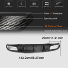 Mercedes C-class W205 2014–2021 Bakre stötfångardiffusor V1 (för coupé/cabriolet C63 AMG 2015-2019, kolfiber) foto 2