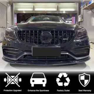 Frontläpp Lip V1 (för coupé/cabriolet C63 AMG 2015-2019, kolfiber) foto 2
