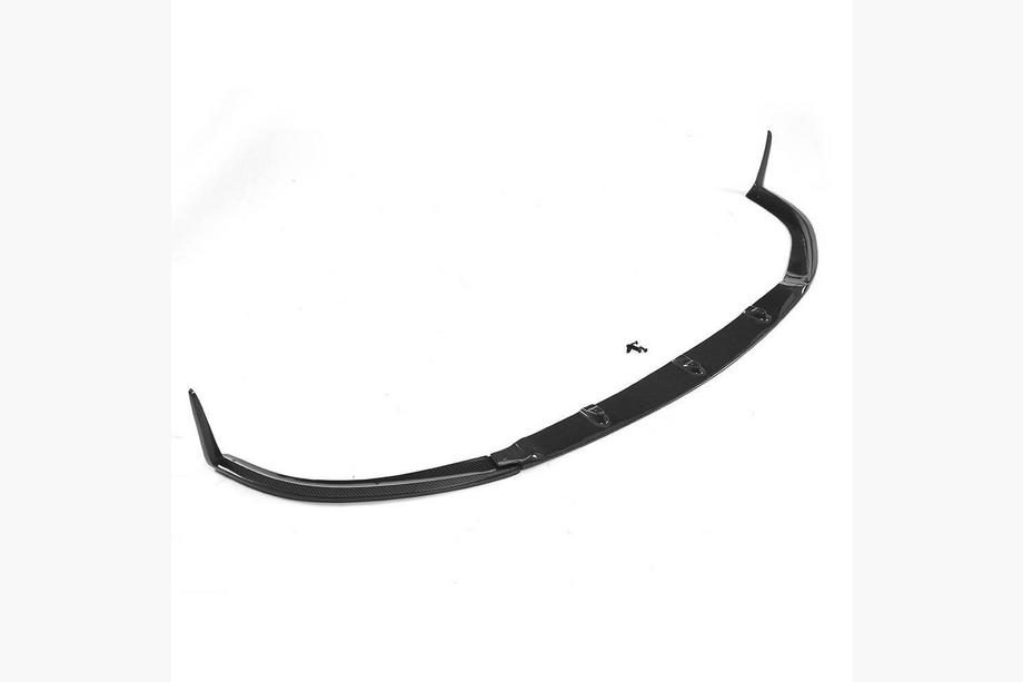Mercedes C-class W205 2014–2021 Frontläpp Lip V1 (för coupé/cabriolet C63 AMG 2015-2019, kolfiber) Foto 5