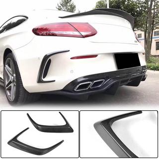 Kolfiber bakre stötfångarlist (för coupé/cabriolet C63 AMG 2015-2019) foto 1