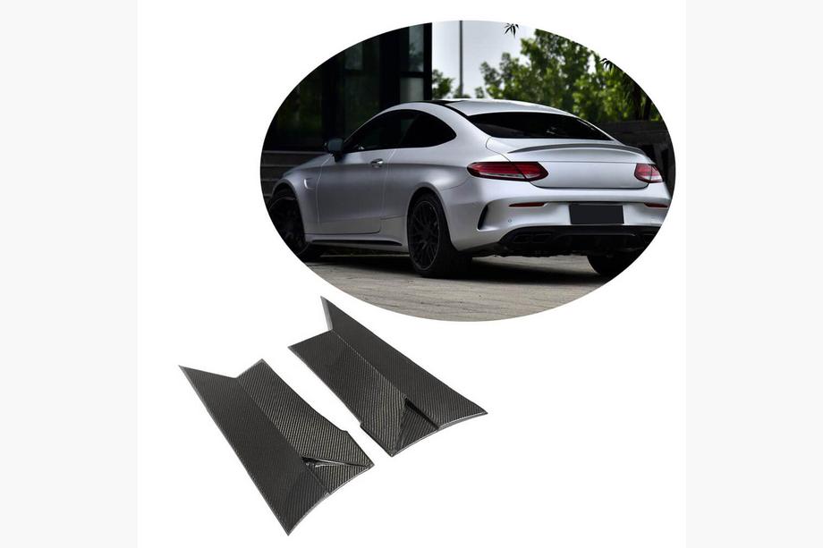 Mercedes C-class W205 2014–2021 Bakre skärmbreddare i kolfiber (för coupé/cabriolet C63 AMG 2015-2019) Image