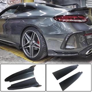 Bakre diffuserinsatser V2 (för coupé/cabriolet AMG-Line / C43 AMG 2015-2019, kolfiber) foto 1