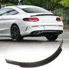 Mercedes C-class W205 2014–2021 V8-spoiler (för coupé 2015-2019, kolfiber) foto 1