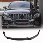 Mercedes C-class W205 2014–2021 Frontläpp till främre stötfångare (för SD AMG-Line 2019-2021, kolfiber) foto 1