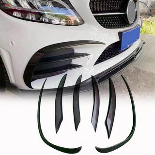 Frontläpp till främre stötfångare (för SD AMG-Line 2015-2019, kolfiber) foto 1