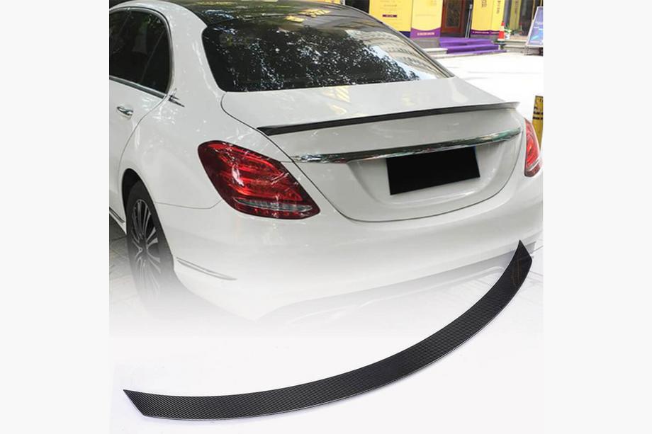 Mercedes C-class W205 2014–2021 V10-spoiler (för SD 2015-2019, kolfiber) Image