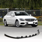 Mercedes C-class W205 2014–2021 Frontläpp till främre stötfångare Lip V2 (för SD Base 2019-2021, kolfiber) foto 1