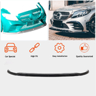 Mercedes C-class W205 2014–2021 Frontläpp Lip V1 (för C43 AMG 2019-2021, kolfiber) foto 2