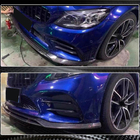 Mercedes C-class W205 2014–2021 Frontläpp Lip V1 (för C43 AMG 2019-2021, kolfiber) foto 5