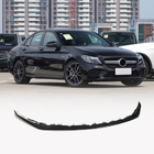 Mercedes C-class W205 2014–2021 Frontläpp Lip V2 (för C43 AMG 2019-2021, kolfiber) foto 1