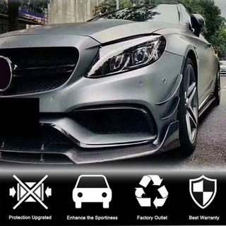 Kolfiber frontstötfångar-läpp (för C63 AMG 2015-2019) foto 3