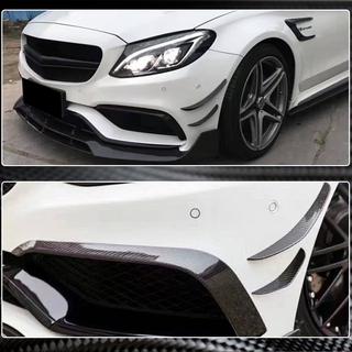 Kolfiber frontstötfångar-läpp (för C63 AMG 2015-2019) foto 4