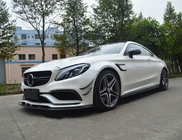 Mercedes C-class W205 2014–2021 Överlägg till framskärmar (för coupé/cabriolet C63 AMG 2015-2019, kolfiber) foto 6