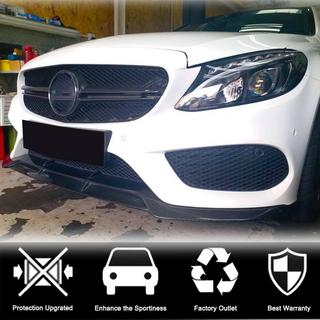 Frontspoilerläpp Lip V1 (för C43 AMG 2015-2019, kolfiber) foto 2