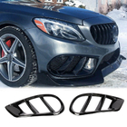 Mercedes C-class W205 2014–2021 Dimljuskåpor (för C43 AMG 2015-2019, plast) foto 1