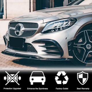 Frontstötfångarinsatser V1 (för C43 AMG 2019-2021, kolfiber) foto 4
