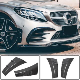 Frontstötfångarinsatser V2 (för C43 AMG 2019-2021, kolfiber) foto 1