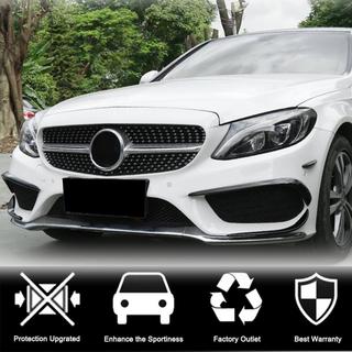 Kolfiberinsatser till främre stötfångaren (för C43 AMG 2015-2019) foto 2