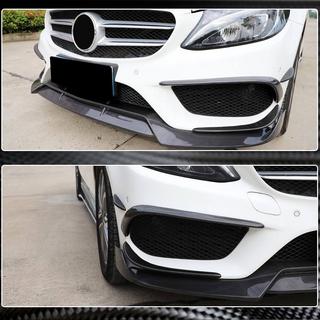 Kolfiberinsatser till främre stötfångaren (för C43 AMG 2015-2019) foto 3