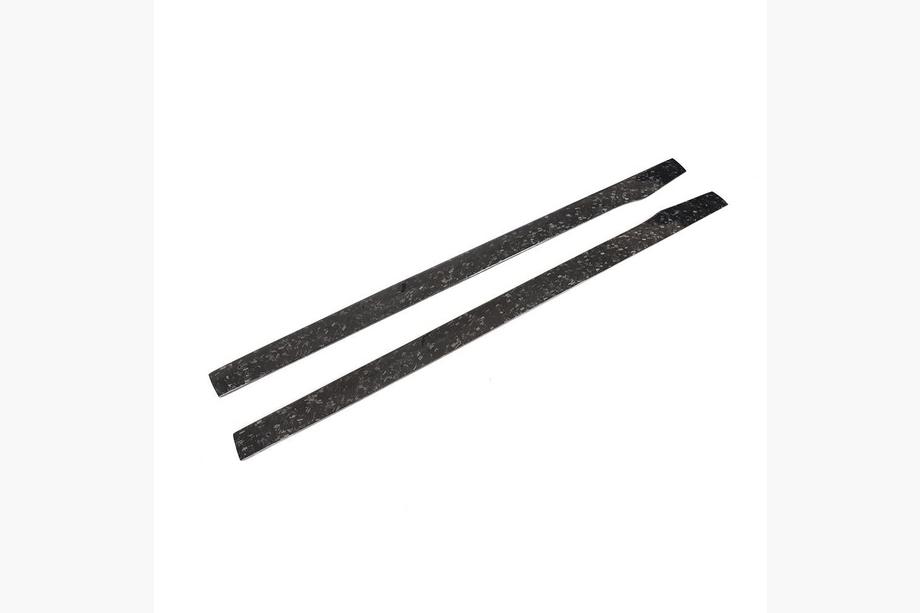 Mercedes C-class W205 2014–2021 Sidoskirts V1 (för C43/C63 AMG 2015-2019, kolfiber) Image