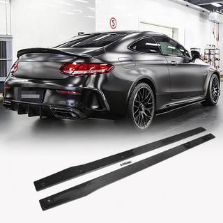 Sidokjolar V2 (för C43/C63 AMG 2015-2019, kolfiber) foto 1