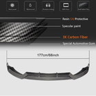Mercedes C-class W205 2014–2021 Frontläpp till stötfångare Lip V2 (för C43 AMG 2015-2019, kolfiber) foto 6