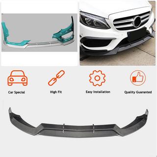 Frontläpp till stötfångare Lip V2 (för C43 AMG 2015-2019, kolfiber) foto 2