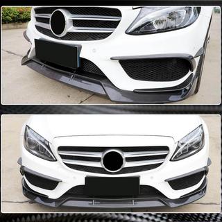Frontläpp till stötfångare Lip V2 (för C43 AMG 2015-2019, kolfiber) foto 4