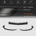 Mercedes C-class W205 2014–2021 Frontläpp till stötfångare Lip V4 (för C43 AMG 2015-2019, kolfiber) foto 5