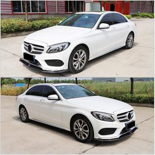 Frontläpp till stötfångaren Lip V5 (för C43 AMG 2015-2019, kolfiber) foto 3