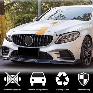 Frontläpp V3 för C43 AMG 2019-2021 (kolfiber) foto 3