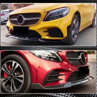 Frontläpp V3 för C43 AMG 2019-2021 (kolfiber) foto 4