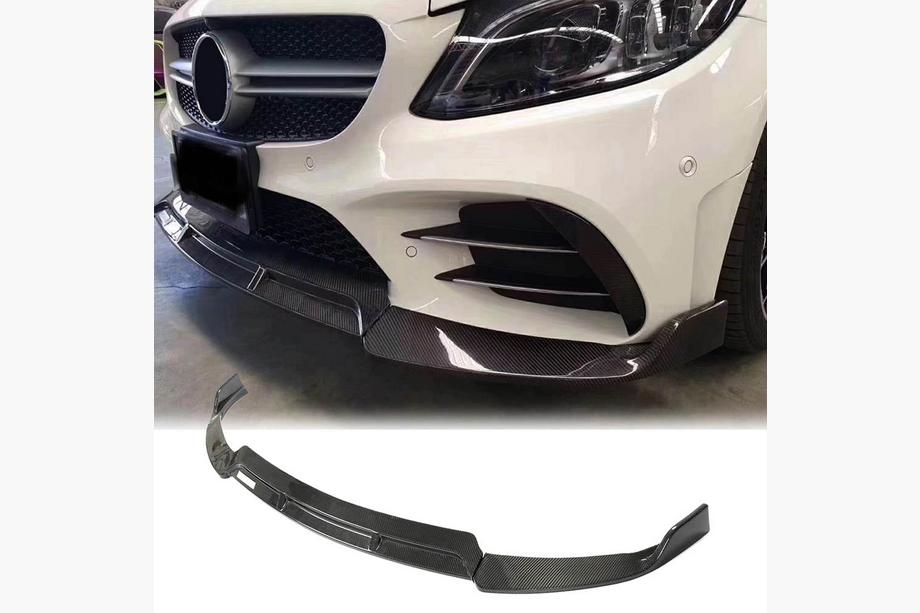 Mercedes C-class W205 2014–2021 Frontläpp V3 för C43 AMG 2019-2021 (kolfiber) Image
