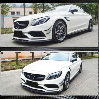 Frontläpp Lip V1 (för SD C63 AMG 2015-2019, kolfiber) foto 4