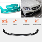 Mercedes C-class W205 2014–2021 Frontläpp till stötfångare Lip V2 (för SD C63 AMG 2015-2019, kolfiber) foto 2