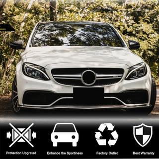 Frontläpp till stötfångare Lip V2 (för SD C63 AMG 2015-2019, kolfiber) foto 3