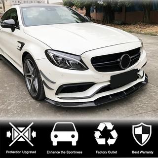 Kolfiber frontläpp till främre stötfångare Lip V3 (för SD C63 AMG 2015-2019, kolfiber) foto 3