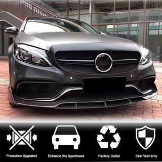 Frontläpp till främre stötfångare V4 (för SD C63 AMG 2015-2019, kolfiber) foto 4