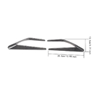 Mercedes C-class W205 2014–2021 Kolfiber skärmbreddare för framskärmar (för SD C63 AMG 2015-2019, Carbon) foto 6