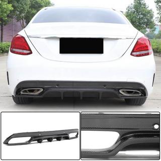 Bakre stötfångardiffusor (för SD C43/C63 AMG 2015-2019, kolfiber) foto 1