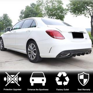 Bakre stötfångardiffusor (för SD C43/C63 AMG 2015-2019, kolfiber) foto 2