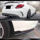 Mercedes C-class W205 2014–2021 Bakre stötfångarflaps Flap (för SD C43/C63 AMG 2015-2019, kolfiber) foto 3