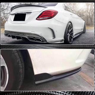 Bakre stötfångarflaps Flap (för SD C43/C63 AMG 2015-2019, kolfiber) foto 3