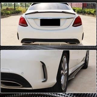 Bakre stötfångarlist (för SD C43/C63 AMG 2015-2019, kolfiber) foto 4
