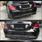 Mercedes C-class W205 2014–2021 Bakre stötfångardiffusor V3 (för SD C43/C63 AMG 2015-2019, kolfiber) foto 3