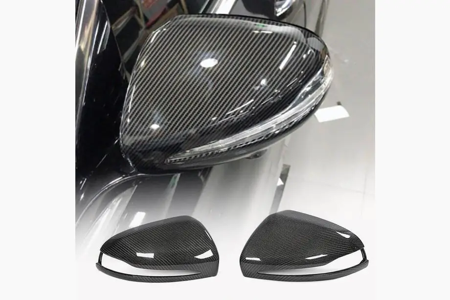 Mercedes C-class W205 2014–2021 Spegelskåpor V1 (Carbon) Image