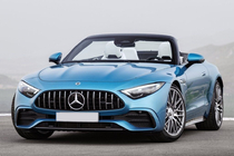 Mercedes SL R232 2021– Frontgrill GT Panamericana (för SL63, 2023+) foto 1