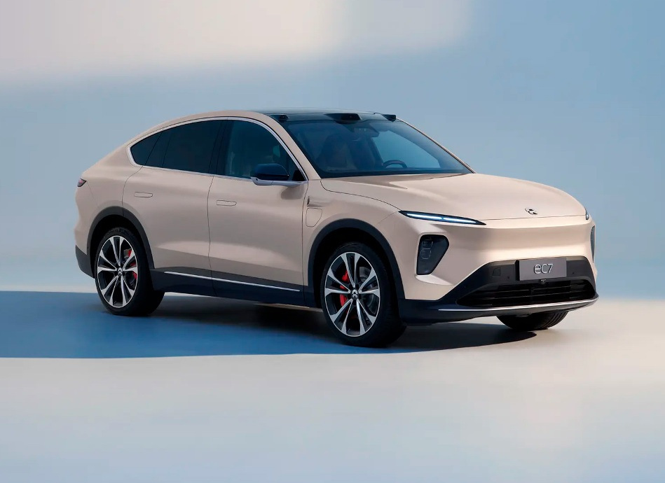Test av NIO EC7: elektrisk coupé-crossover med rekordaerodynamik